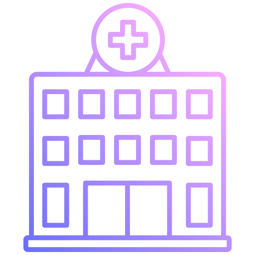 Больница Generic gradient outline иконка