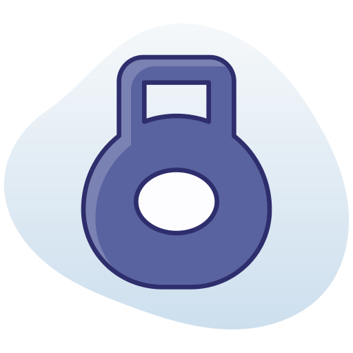 kettlebell Generic color lineal-color icon