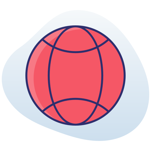 Мяч для упражнений Generic color lineal-color иконка