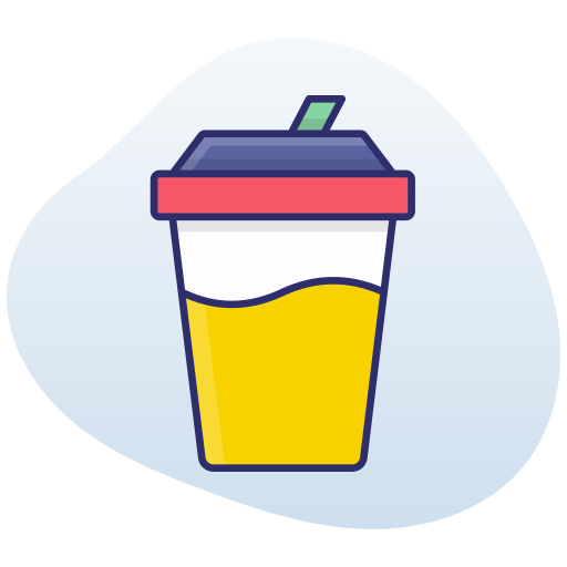 Protein shake Generic color lineal-color icon
