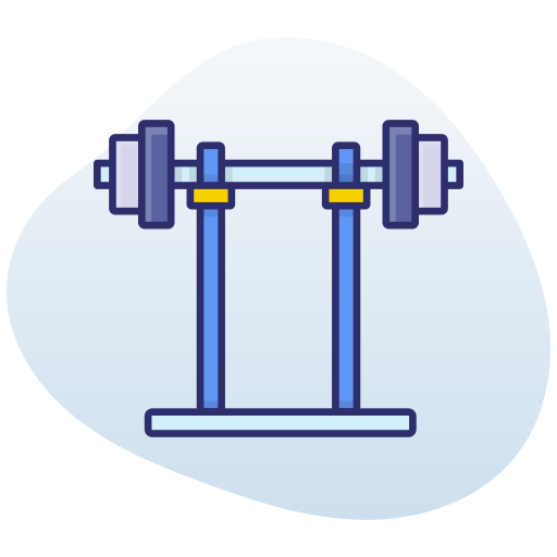 Squat rack Generic color lineal-color icon