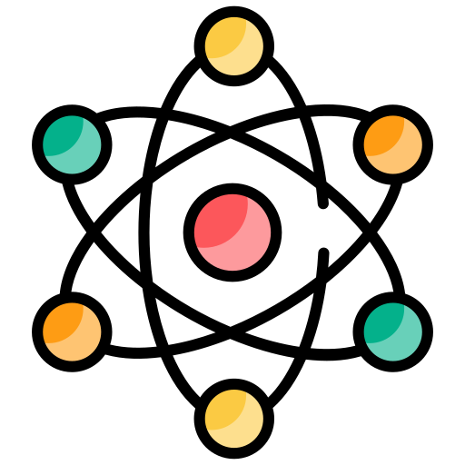 원자 Generic color lineal-color icon