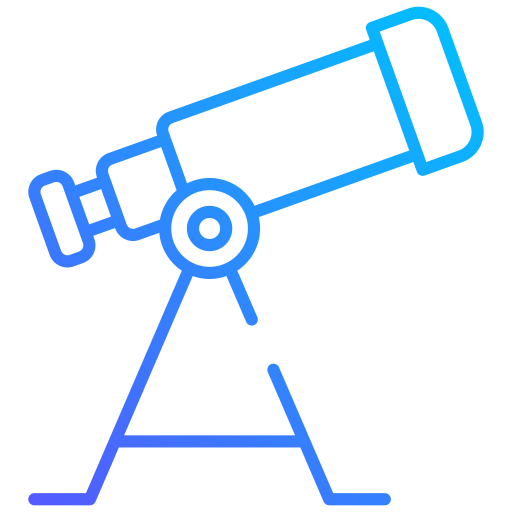 Telescope Generic gradient outline icon