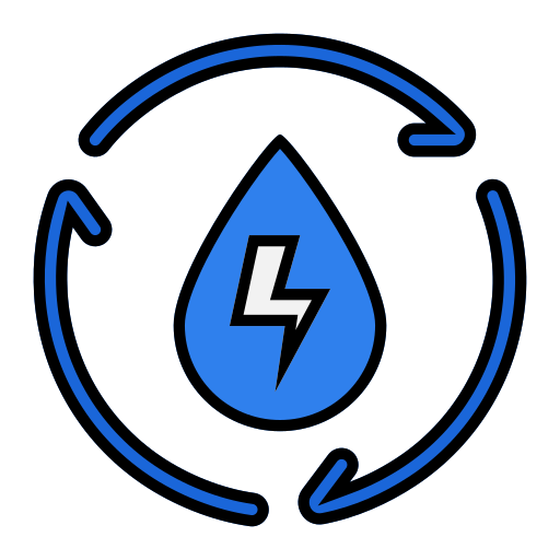 energia dell'acqua Generic color lineal-color icona