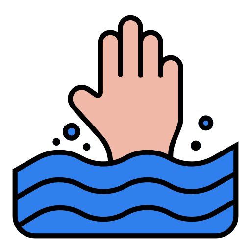 홍수 Generic color lineal-color icon