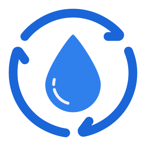 riciclo dell'acqua Generic color fill icona