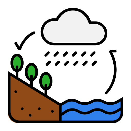 Water cycle Generic color lineal-color icon