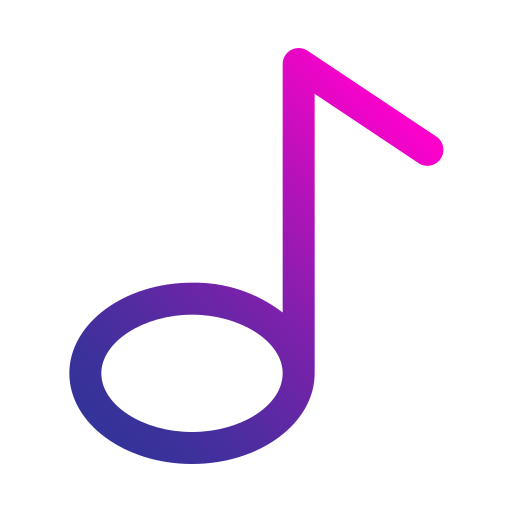 음악 공책 Generic gradient outline icon