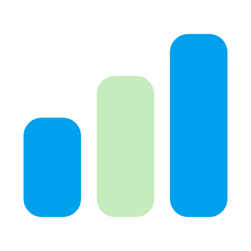 Graph bar Generic color fill icon