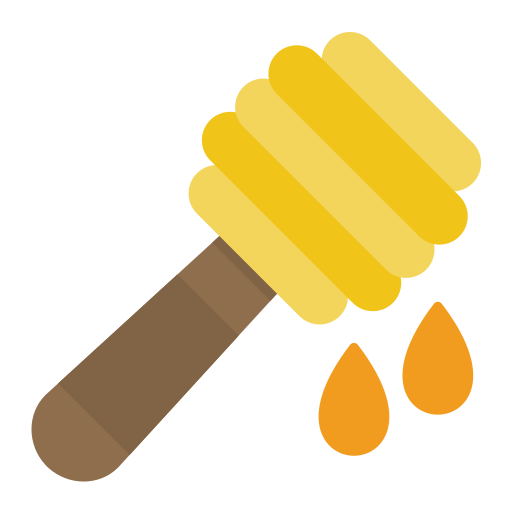 Honey dipper Generic color fill icon