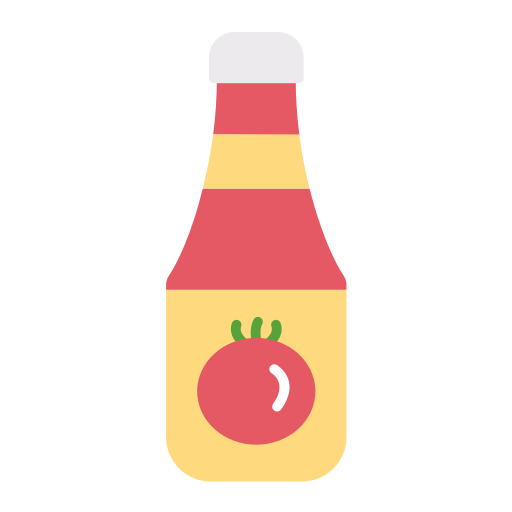 tomatensaus Generic color fill icoon