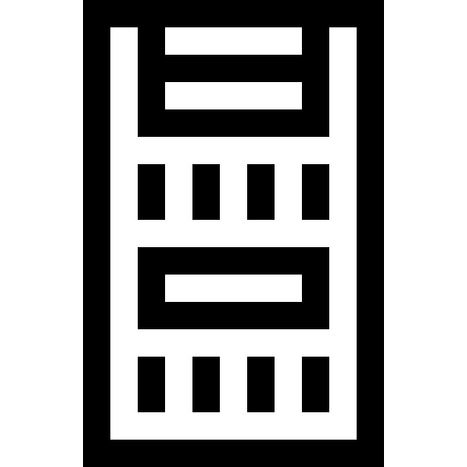 groentesnijder Basic Straight Lineal icoon