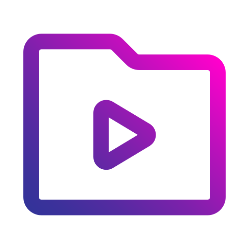 videoordner Generic gradient outline icon