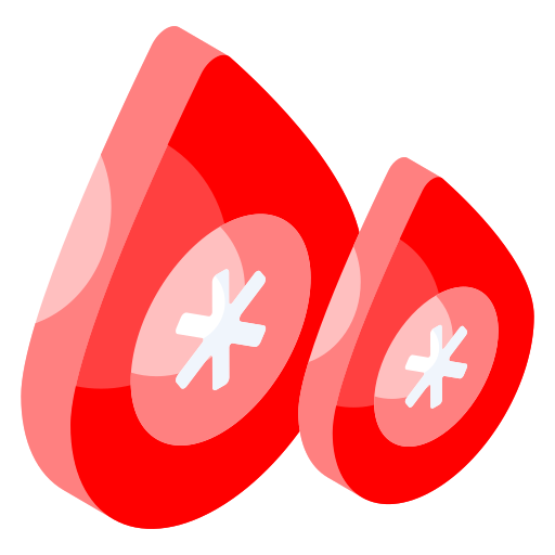 Blood drops Generic color fill icon