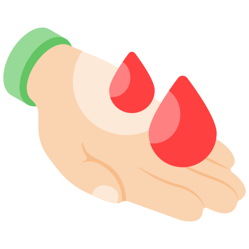 Blood test Generic color fill icon