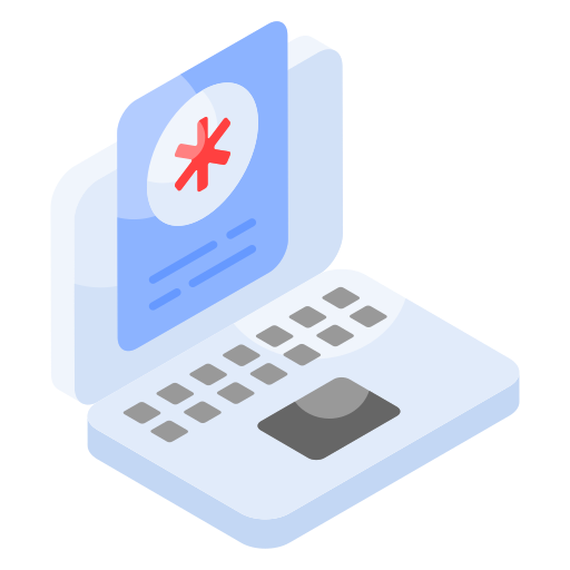 Online checkup Generic color fill icon