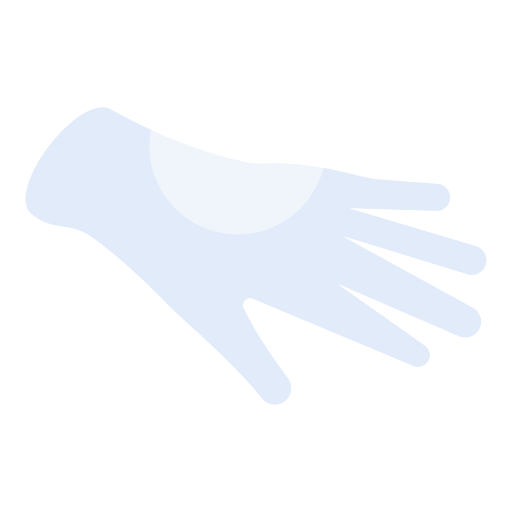 rękawiczka medyczna Generic color fill ikona