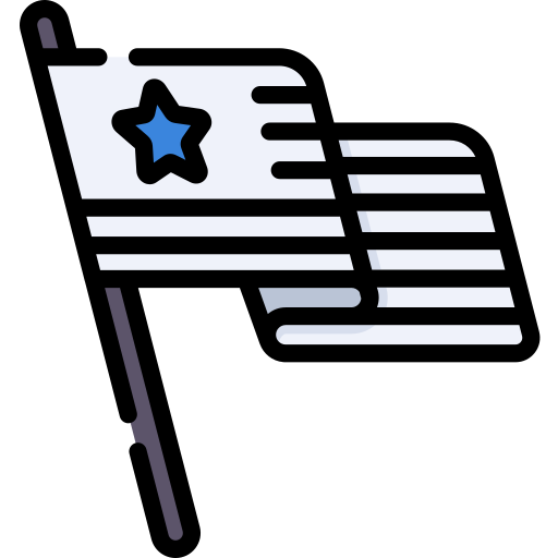 Bandera Special Lineal color icono