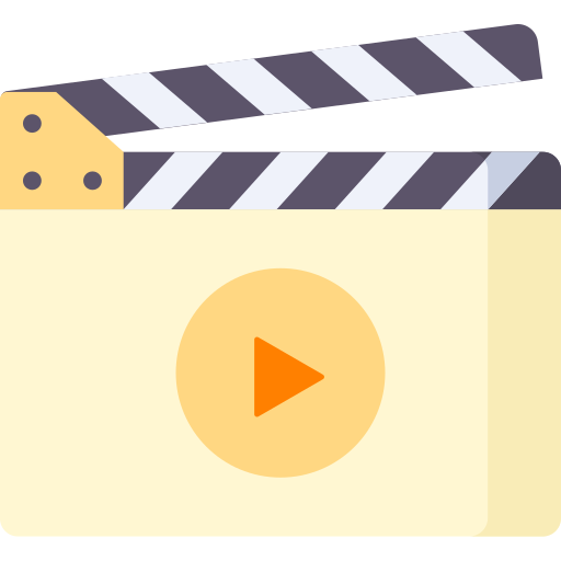 Clapperboard Special Flat icon