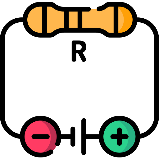 Resistor Special Lineal color icono