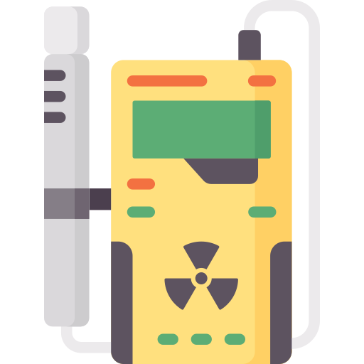 Radiation detector Special Flat icon