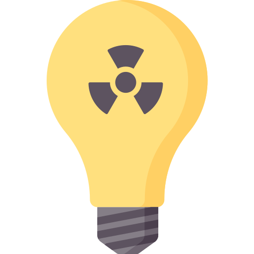 Nuclear power Special Flat icon