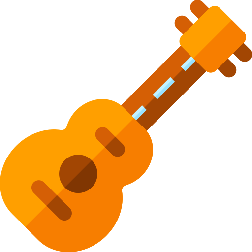 Guitar Basic Rounded Flat icon