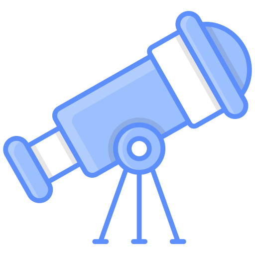 Telescope Generic color lineal-color icon