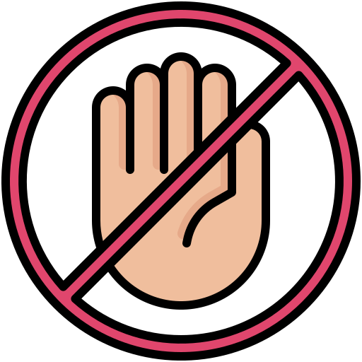 No touch Generic color lineal-color icon