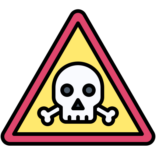 znak informujący o niebezpieczeństwie Generic color lineal-color ikona