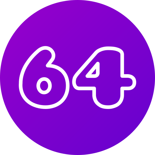 64 Generic gradient fill icona
