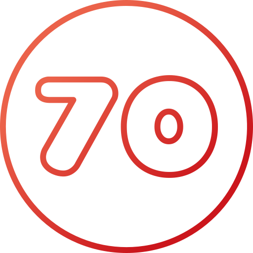70 Generic gradient outline icono