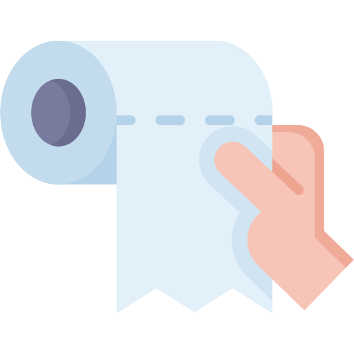 Paper roll Generic color fill icon