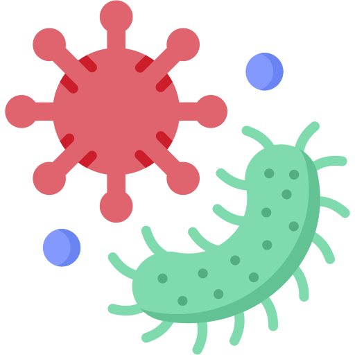 Germs Generic color fill icon