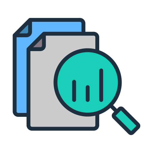Audit Generic color lineal-color icon