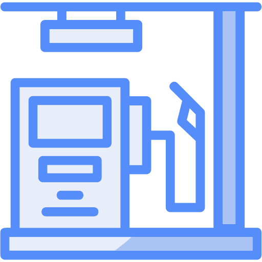 Gas station Generic color lineal-color icon