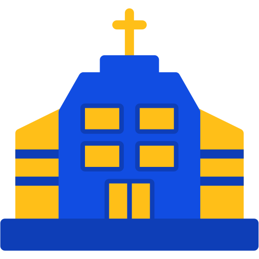 Церковь Generic color fill иконка