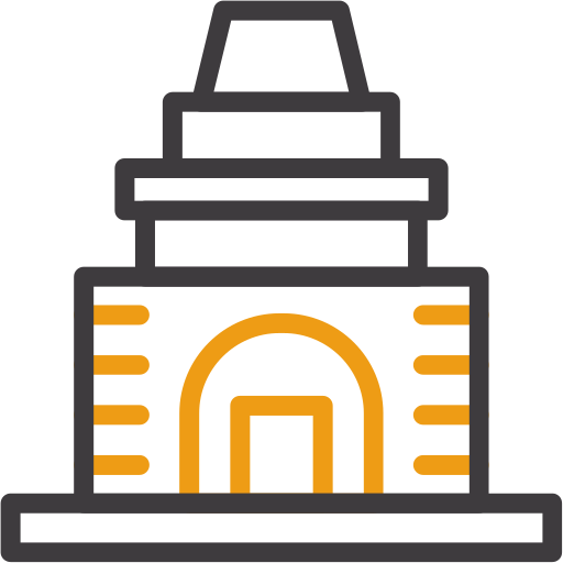 Храм Generic color outline иконка