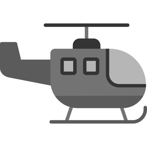 Вертолет Generic color fill иконка