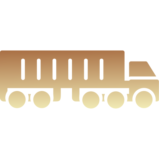 Semi truck Generic gradient fill icon