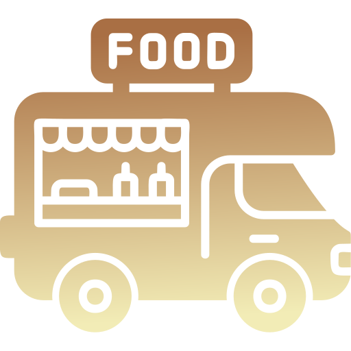 Food truck Generic gradient fill icon