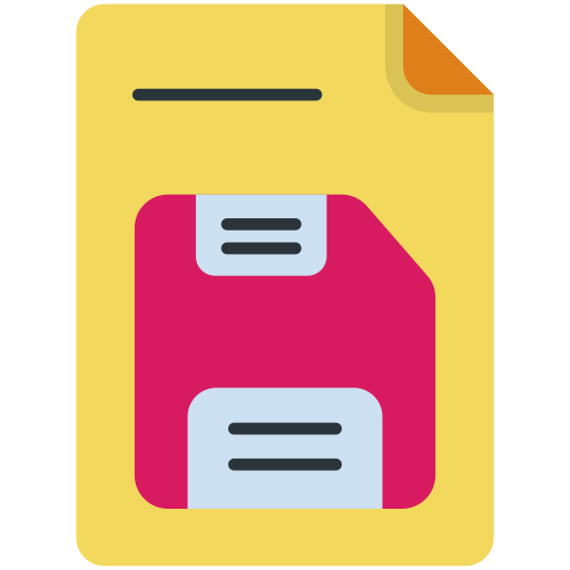 Save document Generic color fill icon
