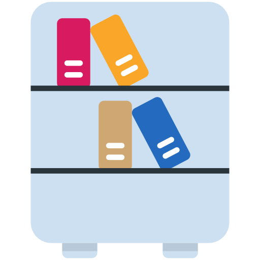 Document cabinet Generic color fill icon