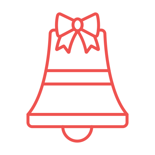 Christmas bell Generic color outline icon