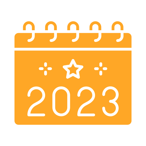 2023 Generic color fill icona