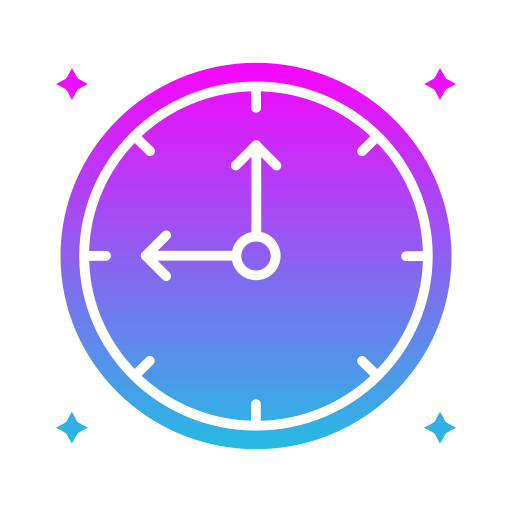 時計 Generic gradient fill icon