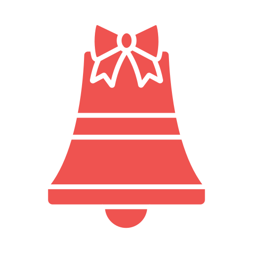 Świąteczny dzwonek Generic color fill ikona
