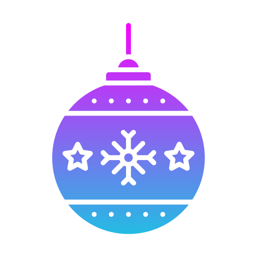 Christmas ball Generic gradient fill icon