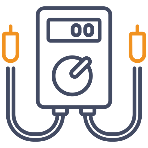 Voltage tester Generic color outline icon