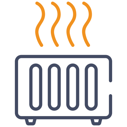 Heater Generic color outline icon